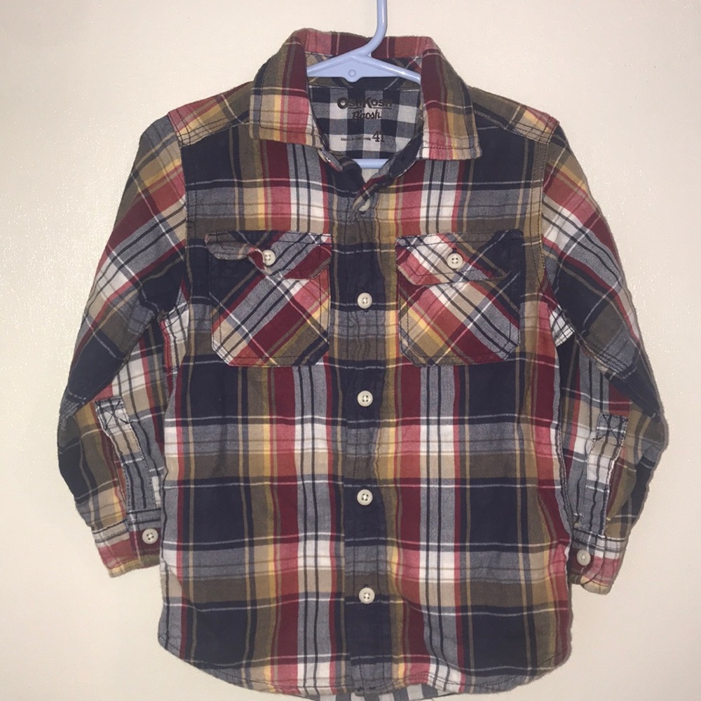 Child’s button down long sleeve